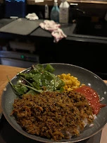 Japanisches Keema-curry Vegan